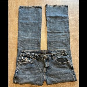 BR Medium Wash Boot Cut Jeans
